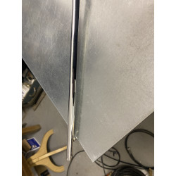 Trim for bonnet/hood, chromed, set 2 pcs - 1300 Giulietta Spider