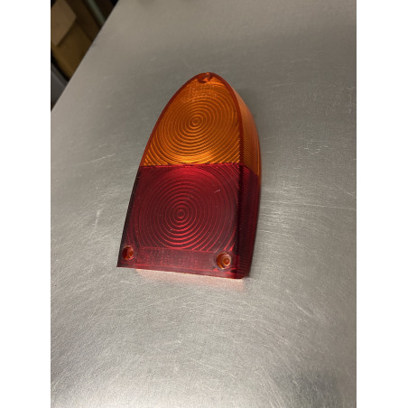 Glas Rückleuchte gelb/rot Spider ab '61 NOS Carello oder Altissimo