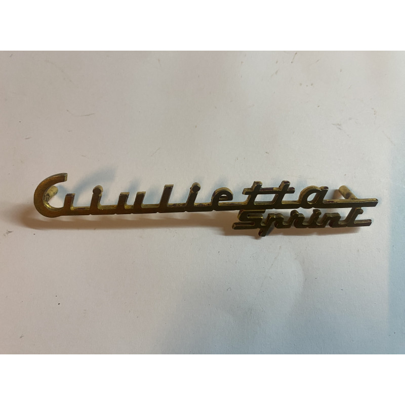 Schriftzug "Giulietta Sprint", seitlich - 1300