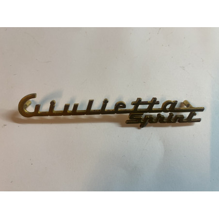 Schriftzug "Giulietta Sprint", seitlich - 1300