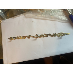 Schriftzug "sprint veloce", goldfarben, hinten, Giulietta Sprint Veloce