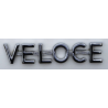 Trunk/boot script "VELOCE" - 1600 Spider Veloce