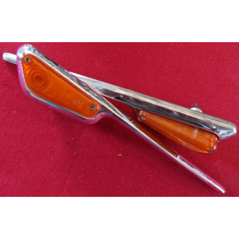 Blinker seitlich, komplett, rechts, zweiteilig - Sprint '59-'62, 102/106 Spider - original Carello NOS