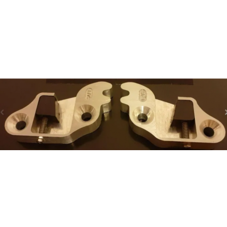 Schlossaufnahmeplatte (Satz links/rechts) "SAFE" - Sprint, Berlina, SZ, 1900