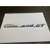 Script Alfa Romeo 105 "Giulia Sprint GT" for boot lid