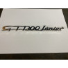 Schriftzug Alfa Romeo 105 "GT 1300 Junior" für Kofferraumdeckel