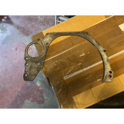 Spacer plate engine/gearbox for split case with mechanical clutch from 1958 on on'58