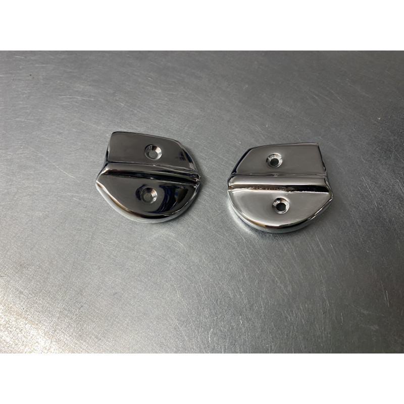 Chromabdeckung (Satz) Frontscheibenecke, 2 Schrauben, Spider