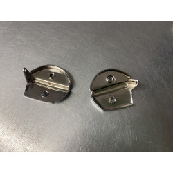 Chromabdeckung (Satz) Frontscheibenecke, 2 Schrauben, Spider