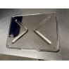 Plinth for rear license plate, chromed - Spider