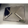 Plinth for rear license plate, chromed - Spider