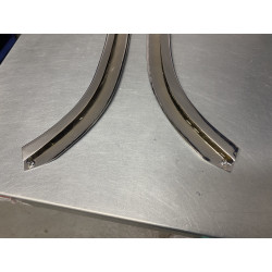 Zierleiste (Satz) Türeinstieg hinten, verchromt - Spider