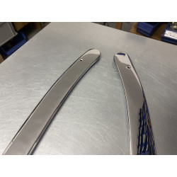 Zierleiste (Satz) Türeinstieg hinten, verchromt - Spider