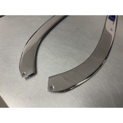 Zierleiste (Satz) Türeinstieg hinten, verchromt - Spider