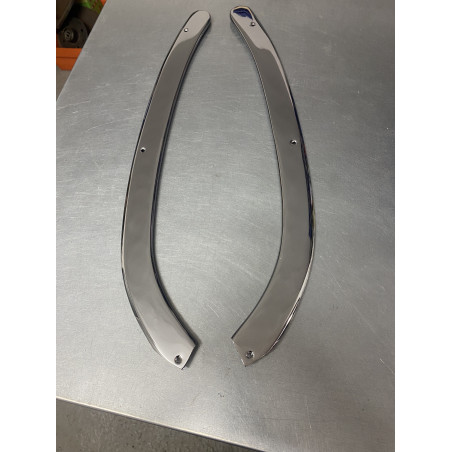 Zierleiste (Satz) Türeinstieg hinten, verchromt - Spider