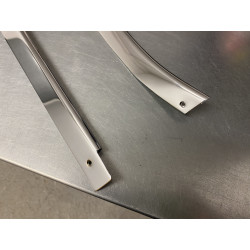 Zierleiste (Satz) Türeinstieg unten, verchromt - Spider