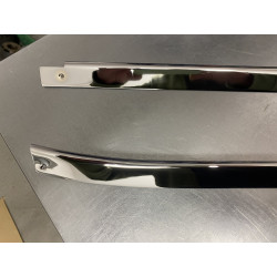 Zierleiste (Satz) Türeinstieg unten, verchromt - Spider