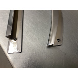 Zierleiste (Satz) Türeinstieg unten, verchromt - Spider