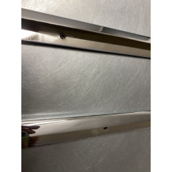 Zierleiste (Satz) Türeinstieg unten, verchromt - Spider