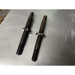 Satz Doppelbolzen für Befestigung Stabilisatorarm 98mm - NOS