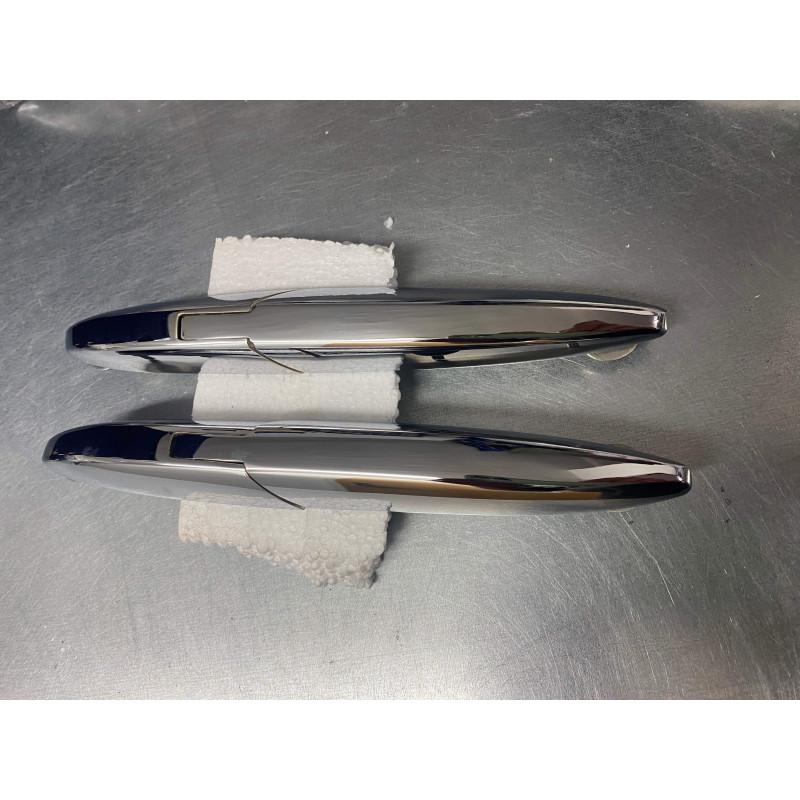 Bonnet/hood hinges (set) chromed - Spider