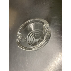 Lens for front indicator, white from glass - Spider, SS, Berlina from 1958 on