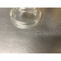 Lens for front indicator, white from glass - Spider, SS, Berlina from 1958 on