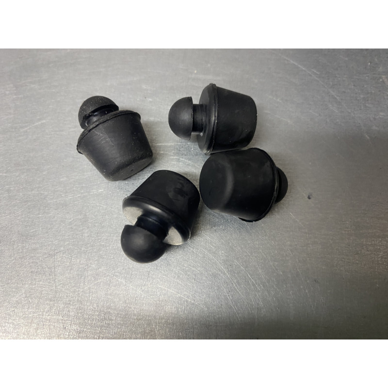 Anschlaggummis Motorhaube hinten (Satz, 4-teilig), hoch - Sprint bis '58, SS