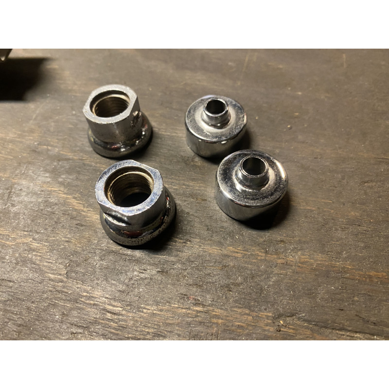 Befestigungssatz Scheibenwischerwelle verchromt Typ MARELLI - SS/SZ, Berlina