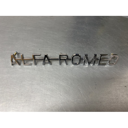 Trunk/boot script "ALFA ROMEO" - 1600 Spider Veloce, 106 Spider