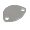 Blanking plate for fuel pump mounting position at engine block, small