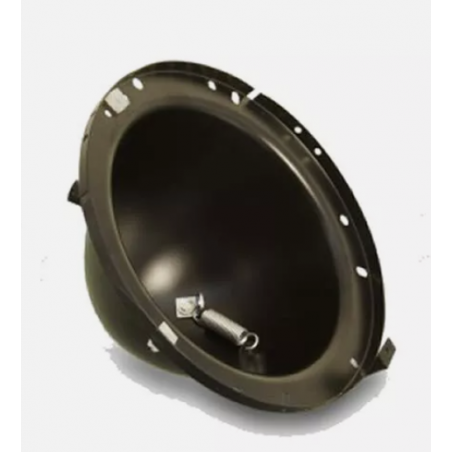 Scheinwerfertopf 7'', Version Carello, ohne Haltering