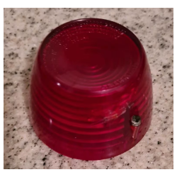 Tail light lens, genuine...