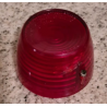 Tail light lens, genuine Carello, red - SS