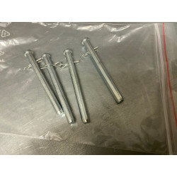 Brake pad mounting kit for...