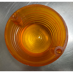 Glas Blinker hinten, gelb, original Carello - SS