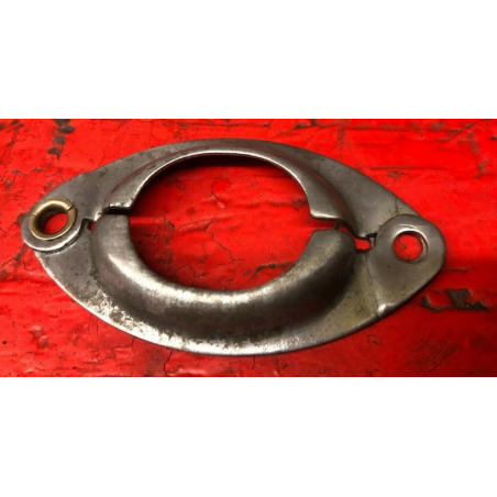 Metal clamp for rubber grommet