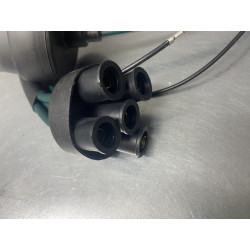 Satz Zündkabel grün