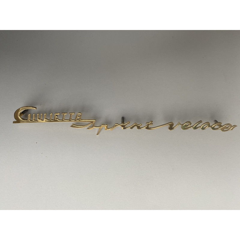 Fender script "Giulietta Sprint Veloce" - 1300