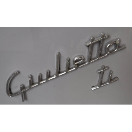Schriftzug "Giulietta TI", hinten