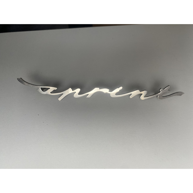 Schriftzug "sprint", silberfarben, hinten - Giulia Sprint