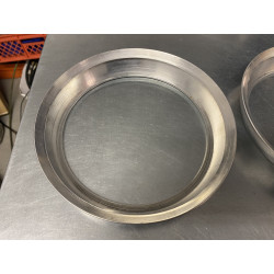 Aluminium Zierring Scheinwerfer SZ & SS Low Nose (Satz) - original Carello - NOS