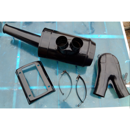 Air filter housing unit including mounting brackets and plenum junction box - Normale 1600